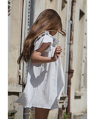 Konges Slojd Vestito Lilu - Broken Stripe - 100% Cotone Vestiti_