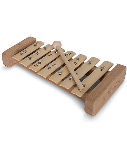 Konges Slojd Xilofono - Lemon Cherry - 100% Legno di Faggio FSC Strumenti Musicali