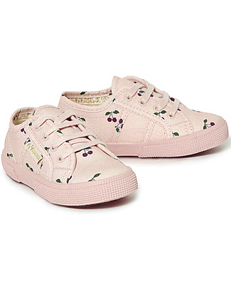 Konges Sløjd Scarpe Superga Bimba - Ciliegie - con Lacci Scarpe_
