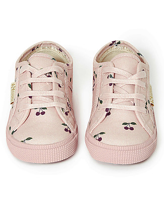 Konges Sløjd Scarpe Superga Bimba - Ciliegie - con Lacci Scarpe_