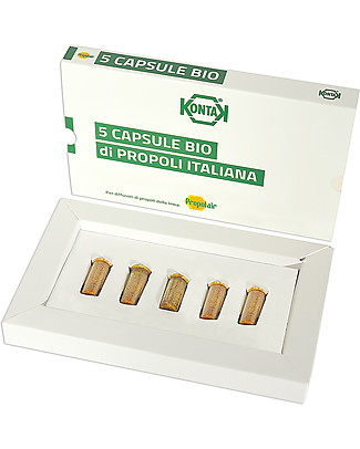 Kontak 5 Capsule di Propoli Italiana Biologica - Ricambio per diffusore Diffusori e Accessori