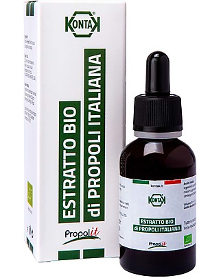 Kontak Estratto Alcolico di Propoli Bio 30 ml - Integratore Alimentare Rimedi Naturali