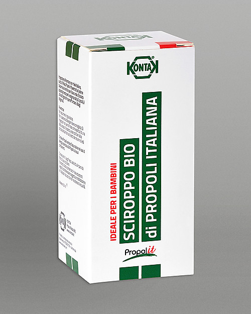 Kontak Sciroppo Balsamico Bimbi Bio di Propoli Italiana, 150 ml - Ideale e Naturale per i Bambini! Rimedi Naturali