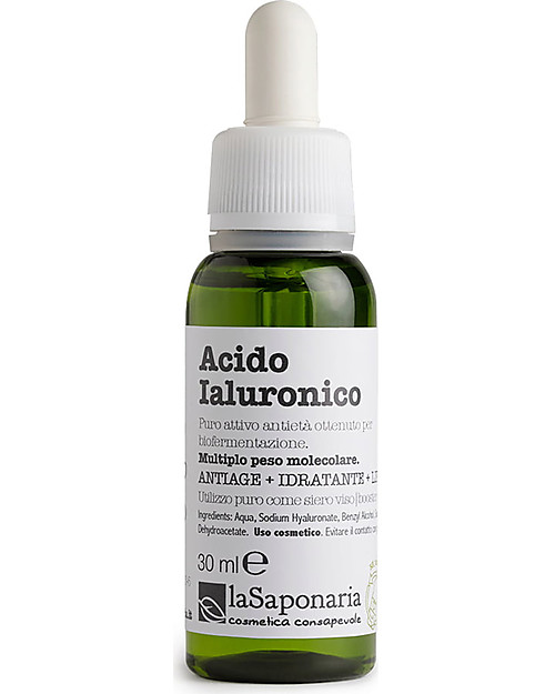 La Saponaria Acido Ialuronico Anti-Age - 30 ml - Multiplo Peso Molecolare Creme Viso