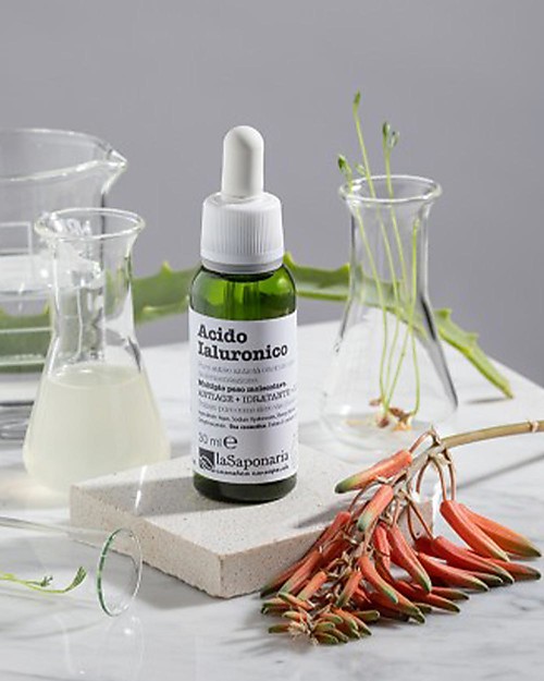 La Saponaria Acido Ialuronico Anti-Age - 30 ml - Multiplo Peso Molecolare Creme Viso