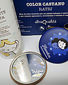 La Saponaria Bio Tinta Riflessante per Capelli 100% Vegetale, Castano Scuro "Ratri" Cura dei Capelli
