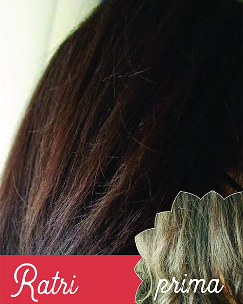 La Saponaria Bio Tinta Riflessante per Capelli 100% Vegetale, Castano Scuro "Ratri" Cura dei Capelli