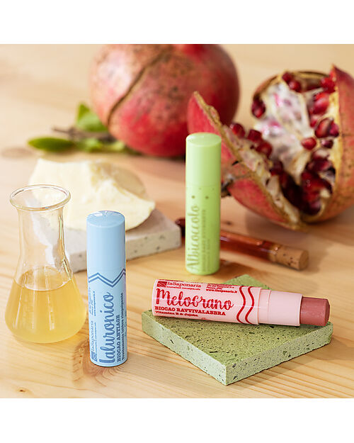 La Saponaria Biocao Balsamo Labbra Ialuronico - Anti-Age Idratante e Rimpolpante Creme Viso