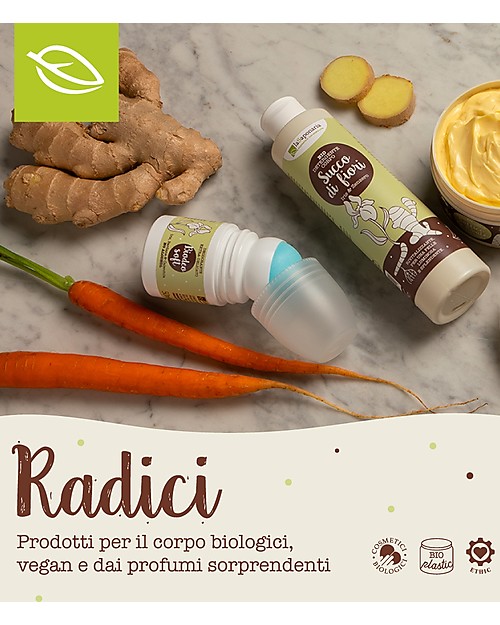 La Saponaria Biodeo Soft, Deodorante Bio con Iris, Bardana e Calendula, 50 ml - Super-Delicata Deodoranti