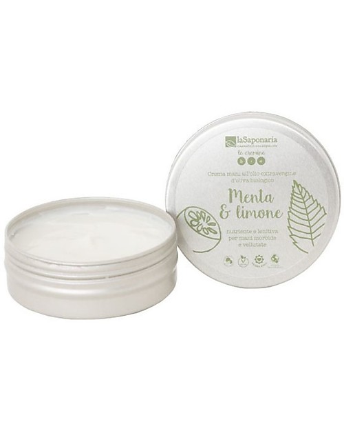 La Saponaria Casetta Lanterna Fiocco di Neve - Biocao Ialuronico + Crema Mani Menta&Limone - Contro il Freddo d'Inverno! Creme Viso