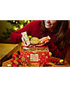 La Saponaria Cofanetto per le Feste - con Lipgloss + Crema Corpo Glow + Crema Mani + Limetta Unghie Volpe Artica Creme e Olii