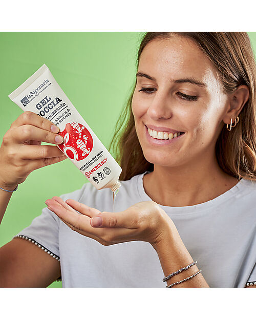 La Saponaria Cofanetto Solidale Corpo - Gel Doccia e Crema Corpo AHA - La Saponaria per Emergency Creme e Olii