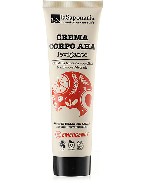 La Saponaria Cofanetto Solidale Corpo - Gel Doccia e Crema Corpo AHA - La Saponaria per Emergency Creme e Olii