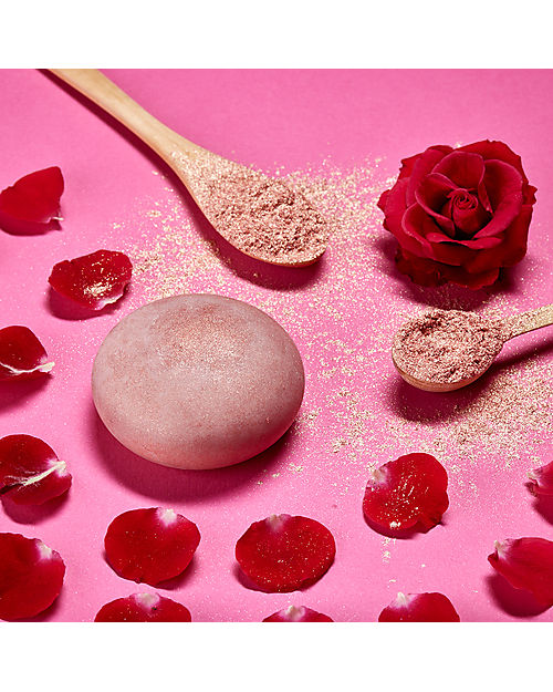 La Saponaria Crema Corpo Solida Pink Moon - Murumuru e Rosa - 80 ml - Illuminante Creme e Olii