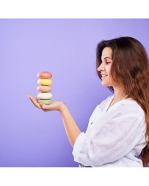 La Saponaria Crema Corpo Solida Pink Moon - Murumuru e Rosa - 80 ml - Illuminante Creme e Olii