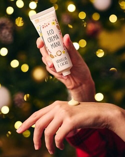 La Saponaria Crema Mani Eco - Vaniglia e Cacao - 40 ml Creme e Olii