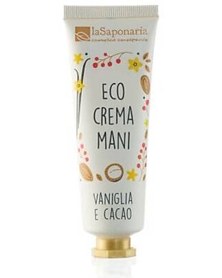 La Saponaria Crema Mani Eco - Vaniglia e Cacao - 40 ml Creme e Olii