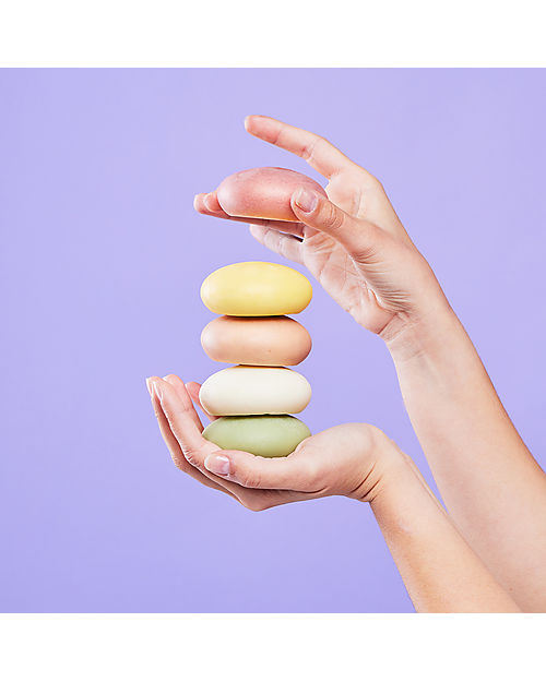 La Saponaria Crema Solida Coccola - Karité e Cacao - 80 ml - Nutriente Creme e Olii