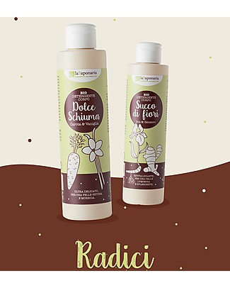 La Saponaria Detergente Corpo con Iris e Zenzero, 200 ml - Per una Pelle Splendente! Creme e Olii