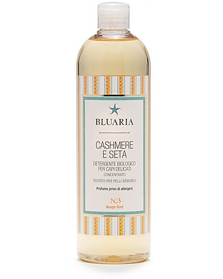 La Saponaria Detergente Liquido Bluaria per Capi Delicati, 500 ml - Cashmere e Seta Detergenza