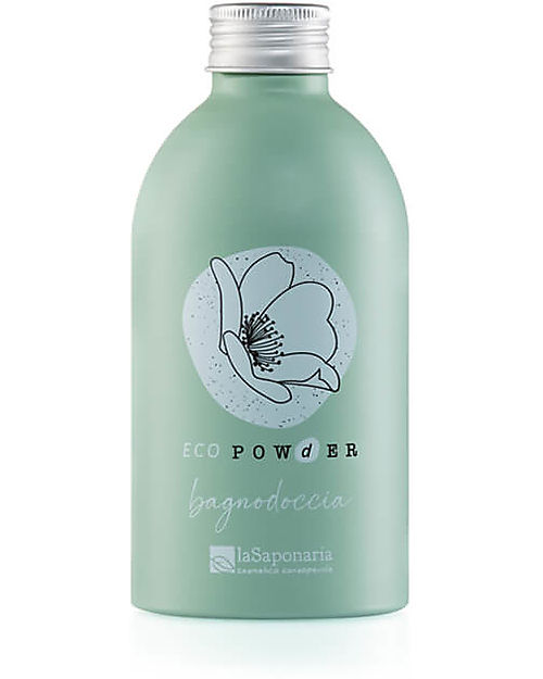 La Saponaria Dispenser in Alluminio per Eco Powder Bagnodoccia - Basta Plastica! Bagno Doccia Shampoo