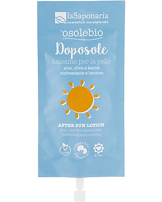 La Saponaria Doposole Balsamo per la Pelle, 30 ml - Travel Size Creme e Olii