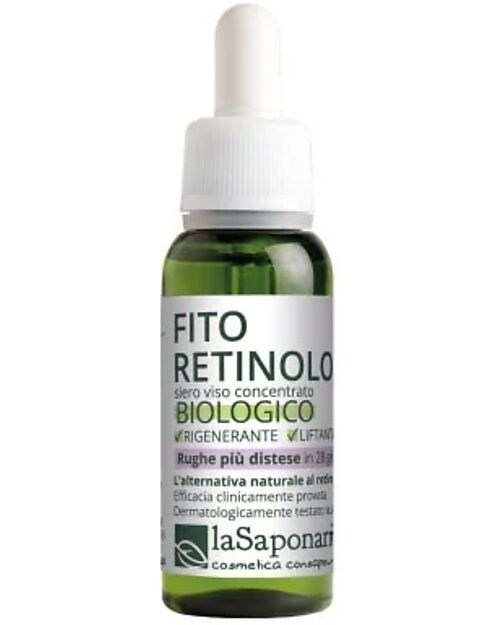La Saponaria Fitoretinolo Attivo Puro - 30 ml - Anti-età Creme Viso