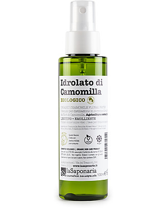 La Saponaria Idrolato di Camomilla Bio - 100 ml - Lenisce e Purifica Creme Viso