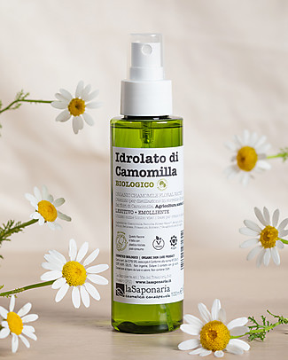 La Saponaria Idrolato di Camomilla Bio - 100 ml - Lenisce e Purifica Viso