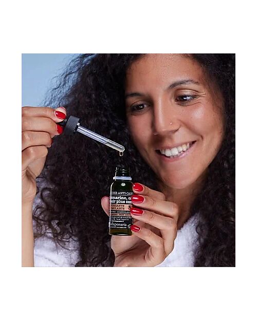 La Saponaria Lozione Rinforzante per Capelli - a Base di Rosmarino - 30ml Cura dei Capelli