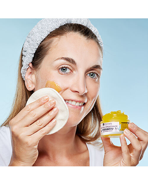 La Saponaria Olio Gel Struccante - Viso/Occhi/Labbra - Rosa Mosqueta e Albicocca Creme Viso