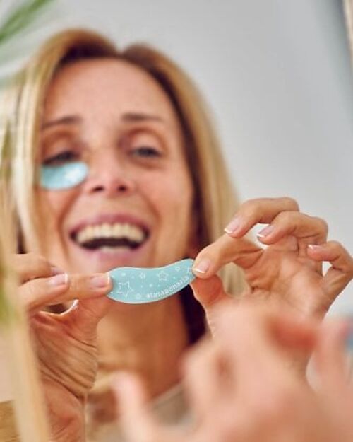 La Saponaria Patch Occhi Riutilizzabili Eyestar - In Silicone Maschere Viso