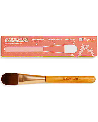 La Saponaria Pennello in Bambù per Trattamenti Viso - Wonderbrush Viso