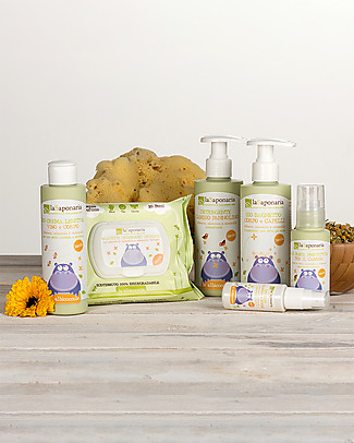 La Saponaria Salviette Detergenti Delicate, 20 pezzi - Senza profumazione, 100% biodegradabili Igiene Intima
