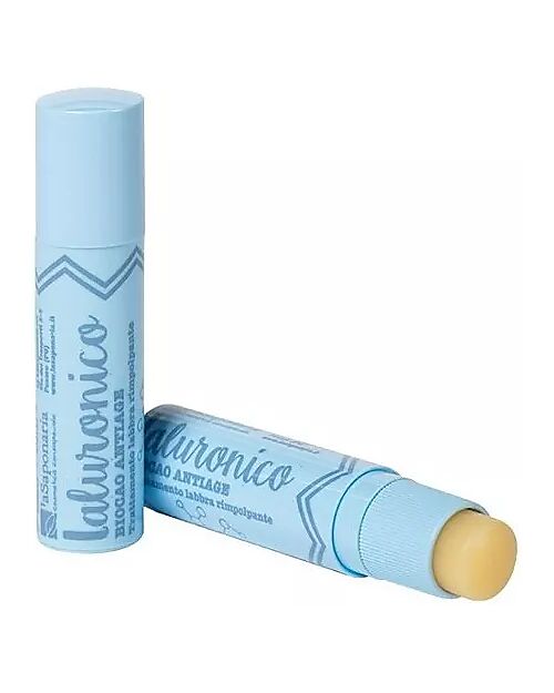 La Saponaria Scrigno Mani e Labbra - Crema Mani Mandorle e Frutti Rossi + Biocao Ialuronico Creme e Olii