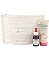 La Saponaria Set Regalo Zero Ecobio Lover Antiage - Con gel esfoliante viso, acido ialuronico e pochette Creme Viso