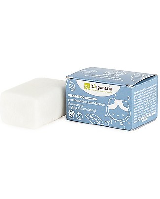 La Saponaria Set Regalo Zero Waste Capelli Volume - Con shampoo solido, maschera e pochette Cura dei Capelli
