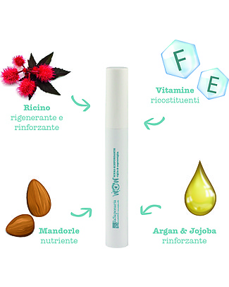 La Saponaria Siero Rinforzante Ciglia&Sopracciglia - 10 ml - Scovolino incluso! Creme Viso