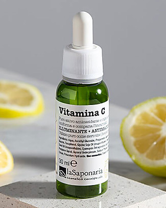 La Saponaria Vitamina C ad Azione Illuminante + Antimacchie - 30ml Viso