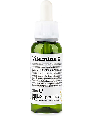La Saponaria Vitamina C ad Azione Illuminante + Antimacchie - 30ml Viso