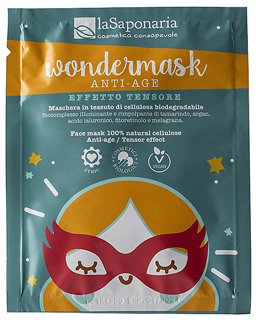 La Saponaria WonderMask - Maschera in Tessuto Anti-Age Maschere Viso