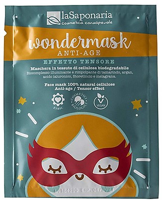 La Saponaria WonderMask - Maschera in Tessuto Anti-Age Viso