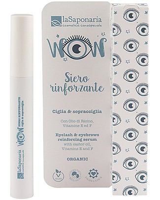 La Saponaria Wow - Cofanetto Occhi: Contorno Occhi + Siero + Salvietta Struccante + Latte Detergente Creme Viso
