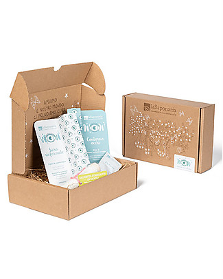 La Saponaria Wow - Cofanetto Occhi: Contorno Occhi + Siero + Salvietta Struccante + Latte Detergente Viso