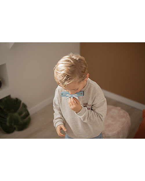 Label Label Armonica - Azzurro - Legno di Faggio Certificato FSC Strumenti Musicali