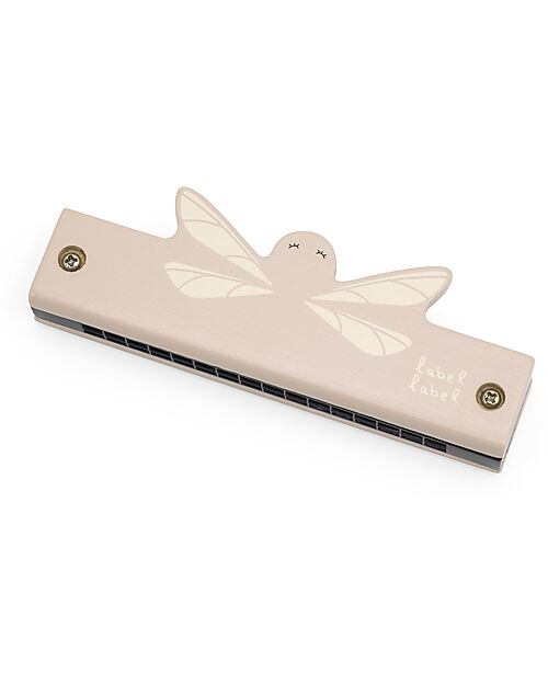 Label Label Armonica - Rosa - Legno di Faggio Certificato FSC Strumenti Musicali