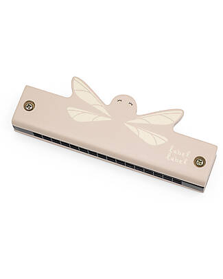 Label Label Armonica - Rosa - Legno di Faggio Certificato FSC Strumenti Musicali