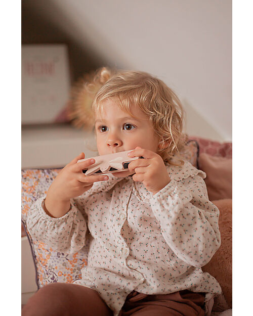 Label Label Armonica - Rosa - Legno di Faggio Certificato FSC Strumenti Musicali