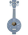 Label Label Banjo in Legno FSC - Blu - 12 + m Strumenti Musicali