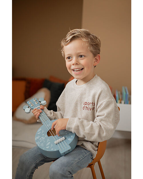 Label Label Banjo in Legno FSC - Blu - 12 + m Strumenti Musicali